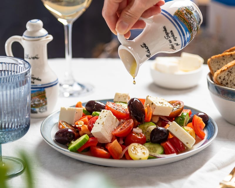 Mediterranean-Asian Fusion Food